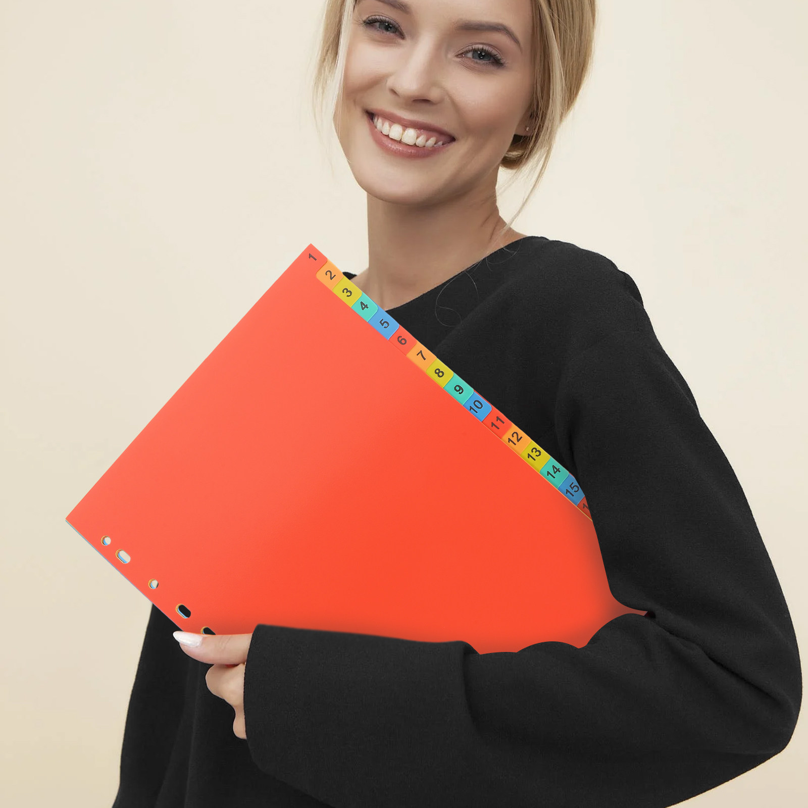 20 Sheets A4 Index Divider Pla - Tab Divider A4 评论和价格